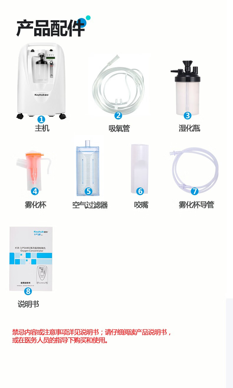 产品配件清单